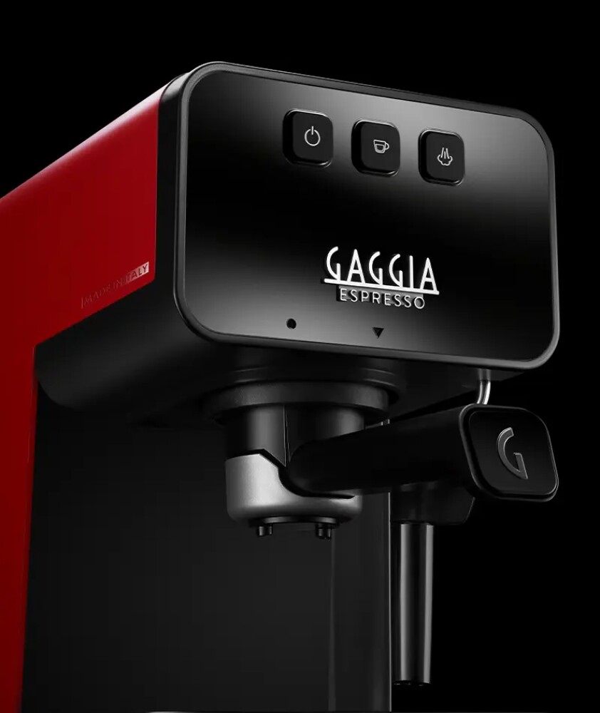Gaggia EG2111/03 RED ESPRESSO STYLE G Espresso Style Machine à expresso - rouge lave – Image 3