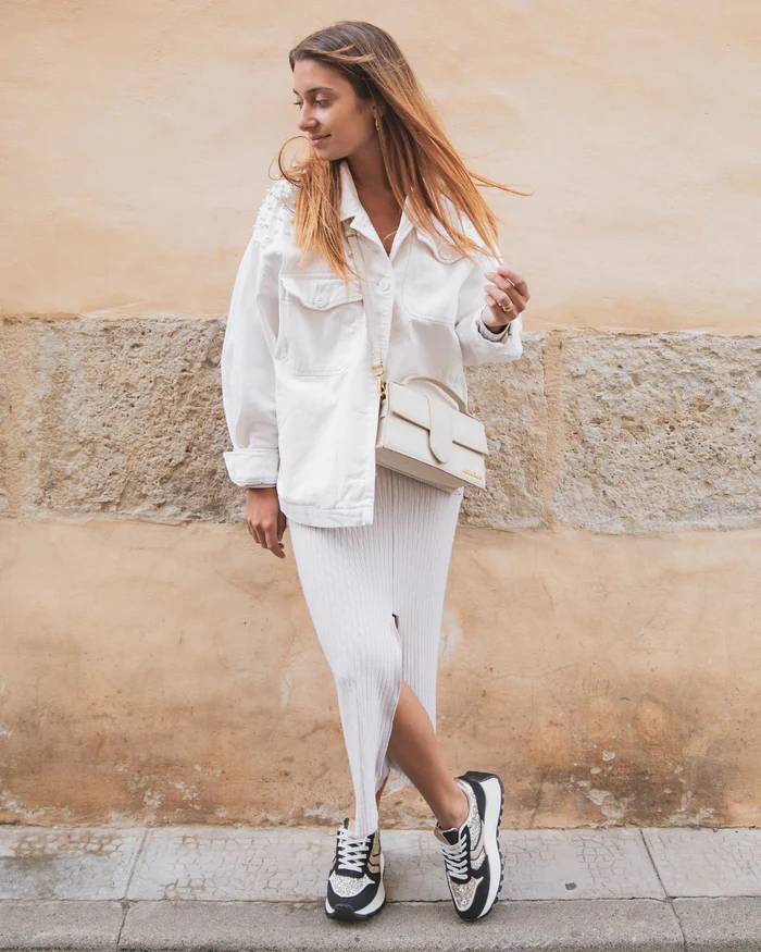 Basket femme noire plateforme à lacets - Marissa – Image 6