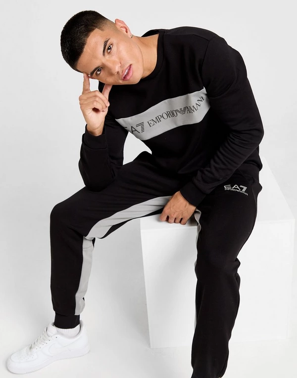 Emporio Armani EA7 Ensemble de survêtement Colour Block Homme
